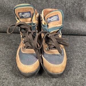 Vasque Skywalk Sole Hiking Boots Gore Tex Boots Brown Blue Mens Size 7